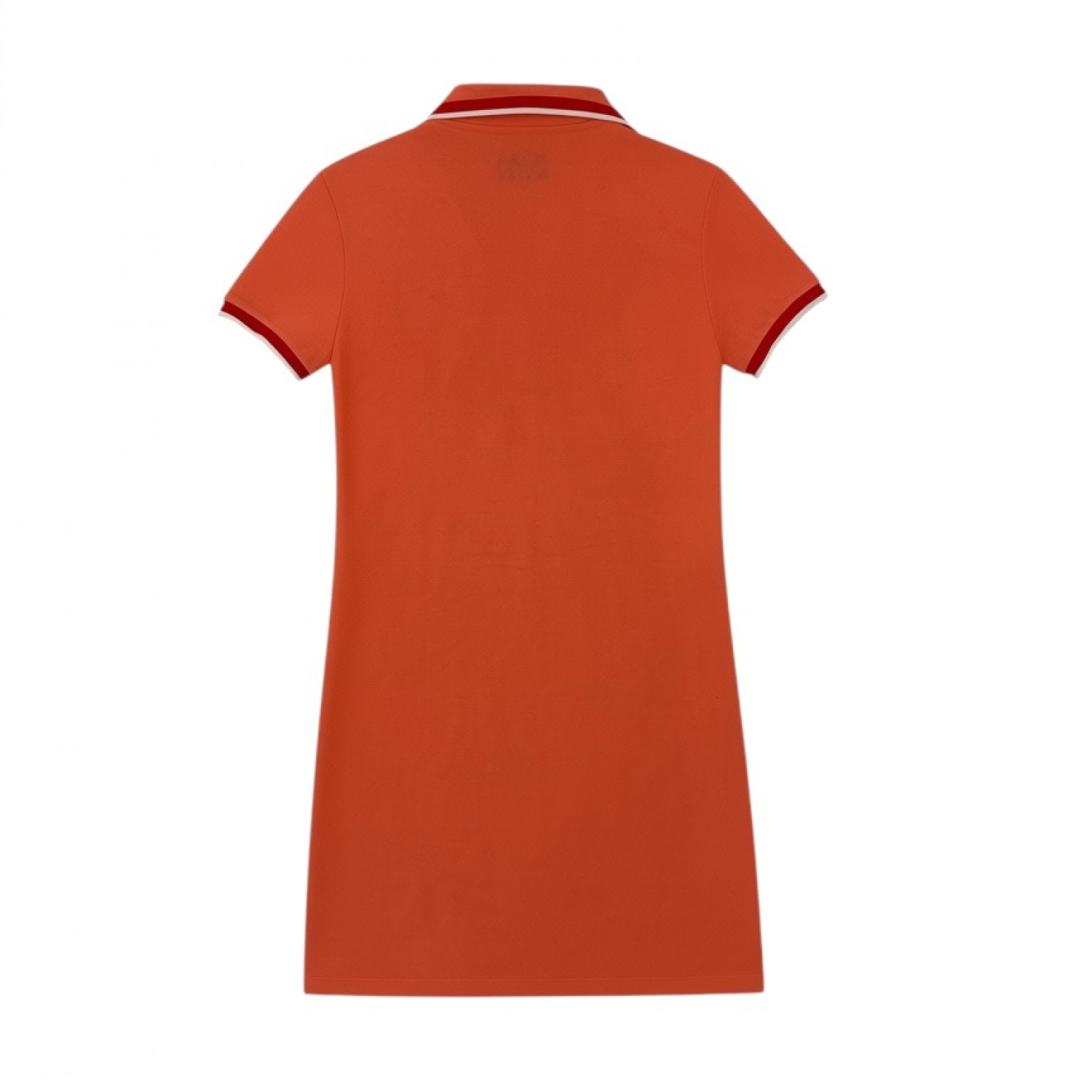 Lacoste Women Polo Dress – Orange